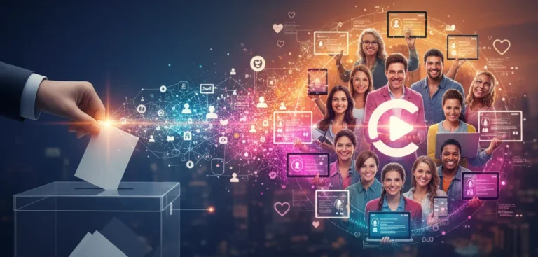 “Del voto al compromiso: cómo usar el marketing digital para construir comunidad política”